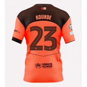Fußballtrikot Barcelona Jules Kounde #23 2025-26 Drittel
