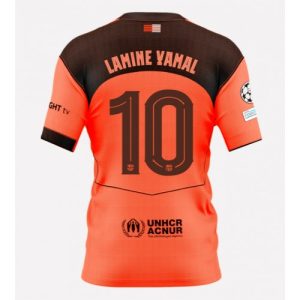 Fußballtrikot Barcelona Lamine Yamal #10 2025-26 Viertel