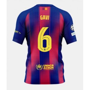 Futball-Trikot Barcelona Paez Gavi #6 2025-26 Heim
