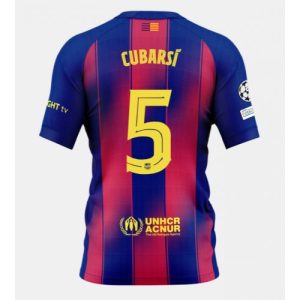 Fußballtrikot Barcelona Pau Cubarsi #5 2025-26 Heimtrikot