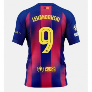 Fußballtrikot Barcelona Robert Lewandowski #9 2025-26 Heim