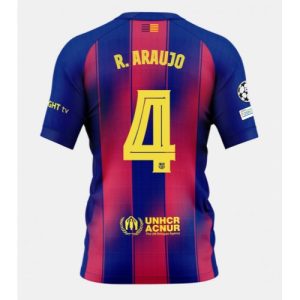 Voetbalshirt Barcelona Ronald Araujo #4 2025-26 Thuis