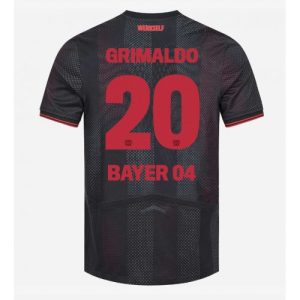 Futbalové dresy Bayer Leverkusen Alejandro Grimaldo #20 2025-26 Domáci