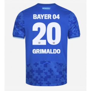 Futbalové dresy Bayer Leverkusen Alejandro Grimaldo #20 2025-26 Tretina