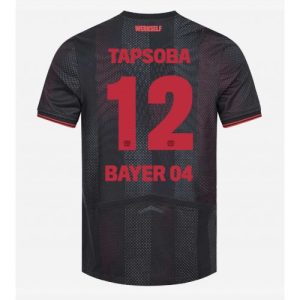 Futbalové dresy Bayer Leverkusen Edmond Tapsoba #12 2025-26 Domáci