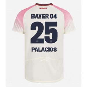 Futbalové dresy Bayer Leverkusen Exequiel Palacios #25 2025-26 Preč