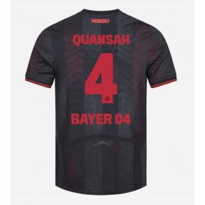 Futbalové dresy Bayer Leverkusen Jarell Quansah #4 2025-26 Domáci