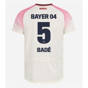 Futbalové dresy Bayer Leverkusen Loic Bade #5 2025-26 Preč