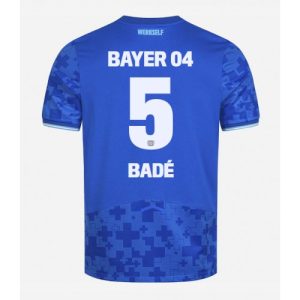 Futbalové dresy Bayer Leverkusen Loic Bade #5 2025-26 Tretina