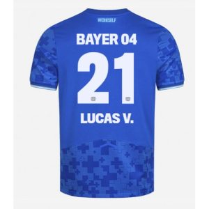 Futbalové dresy Bayer Leverkusen Lucas Vazquez #21 2025-26 Tretina