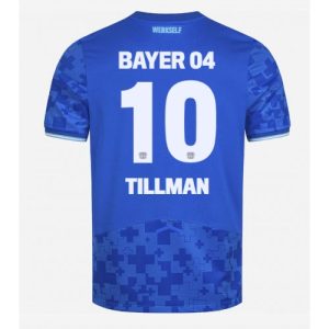 Futbalové dresy Bayer Leverkusen Malik Tillman #10 2025-26 Tretina