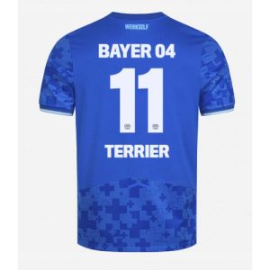 Futbalové dresy Bayer Leverkusen Martin Terrier #11 2025-26 Tretina