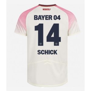 Futbalové dresy Bayer Leverkusen Patrik Schick #14 2025-26 Preč
