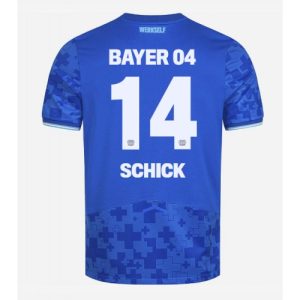 Futbalové dresy Bayer Leverkusen Patrik Schick #14 2025-26 Tretina
