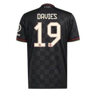 Futbalový Dres Bayern Munich Alphonso Davies #19 2025-26 Tretina