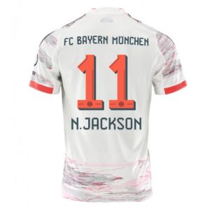 Voetbalshirt Bayern München Nicolas Jackson #11 2025-26 Uit
