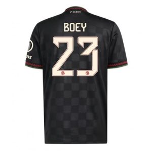 Voetbalshirt Bayern München Sacha Boey #23 2025-26 Doelpunten
