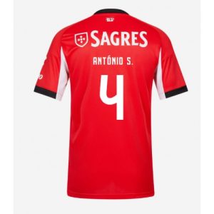 Futbalový Fanúšikovský dres Benfica Antonio Silva #4 2025-26 Domáci