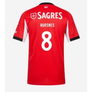 Futbalový Fanúšikovský dres Benfica Fredrik Aursnes #8 2025-26 Domáci