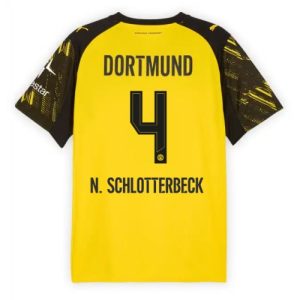 Pánsky dres Borussia Dortmund Nico Schlotterbeck #4 2025-26 Domáci