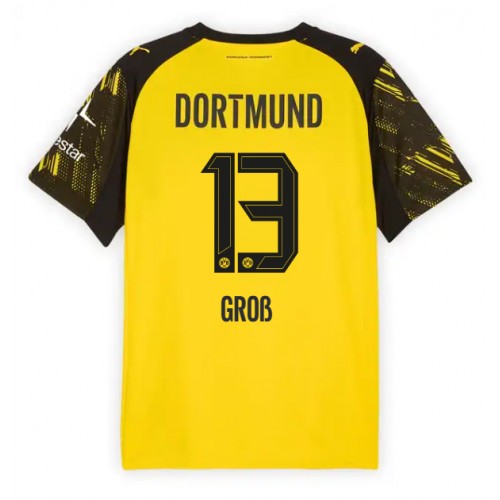 Herren-Trikot Borussia Dortmund Pascal Gross #13 2025-26 Heim 1 Herren-Trikot Borussia Dortmund Pascal Gross #13 2025-26 Heim