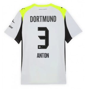 Pánsky dres Borussia Dortmund Waldemar Anton #3 2025-26 Preč
