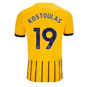 Futbalový dres Brighton Charalampos Kostoulas #19 2025-26 Tretina
