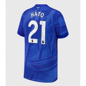 Futbalový dres Chelsea Jorrel Hato #21 2025-26 Domáci
