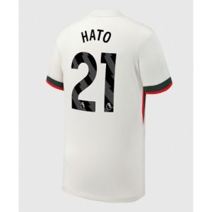 Futbalový dres Chelsea Jorrel Hato #21 2025-26 Preč