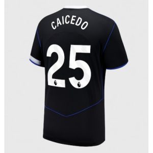 Futbalový dres Chelsea Moises Caicedo #25 2025-26 Tretina