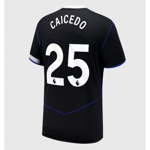 Voetbalshirt Chelsea Moises Caicedo #25 2025-26 Derde Deel 1 Voetbalshirt Chelsea Moises Caicedo #25 2025-26 Ten