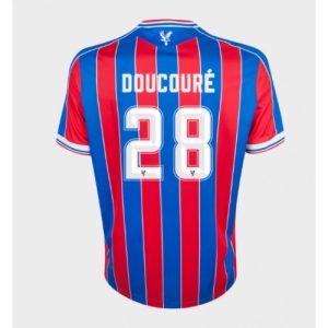 Futbalové dresy Crystal Palace Cheick Doucoure #28 2025-26 Domáci