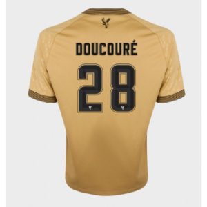 Futbalové dresy Crystal Palace Cheick Doucoure #28 2025-26 Preč