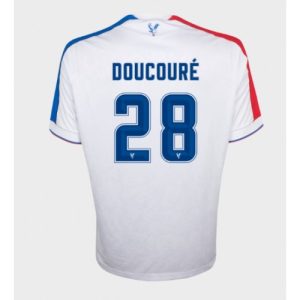 Futbalové dresy Crystal Palace Cheick Doucoure #28 2025-26 Tretina