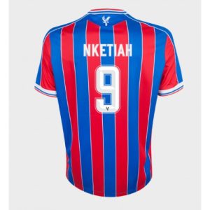 Futbalové dresy Crystal Palace Eddie Nketiah #9 2025-26 Domáci