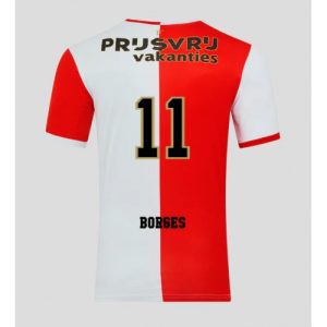 Futbalové dresy Feyenoord Goncalo Borges #11 2025-26 Domáci
