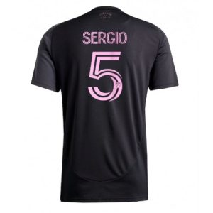 Heren voetbalshirt Inter Miami Sergio Busquets #5 2025-26 Uit