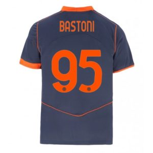 Futbalový dres Inter Milan Alessandro Bastoni #95 2025-26 Tretina