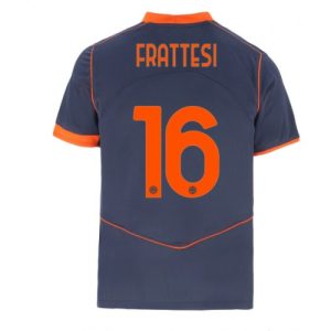 Futbalový dres Inter Milan Davide Frattesi #16 2025-26 Tretina