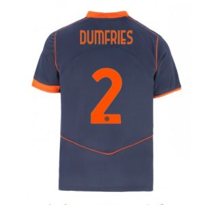 Futbalový dres Inter Milan Denzel Dumfries #2 2025-26 Tretina