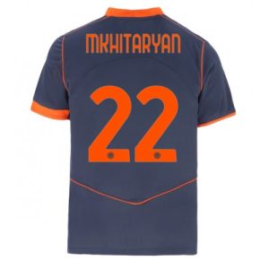 Futbalový dres Inter Milan Henrikh Mkhitaryan #22 2025-26 Tretina