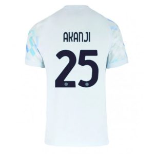 Futbalový dres Inter Milan Manuel Akanji #25 2025-26 Preč