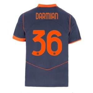 Futbalový dres Inter Milan Matteo Darmian #36 2025-26 Tretina