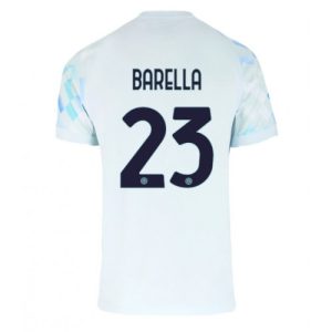 Futbalový dres Inter Milan Nicolo Barella #23 2025-26 Preč