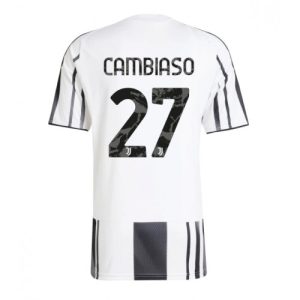 Pánsky dres Juventus Andrea Cambiaso #27 2025-26 Domáci