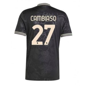 Pánsky dres Juventus Andrea Cambiaso #27 2025-26 Tretina