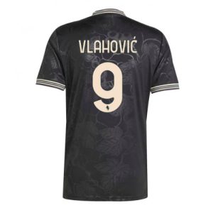 Pánsky dres Juventus Dusan Vlahovic #9 2025-26 Tretina