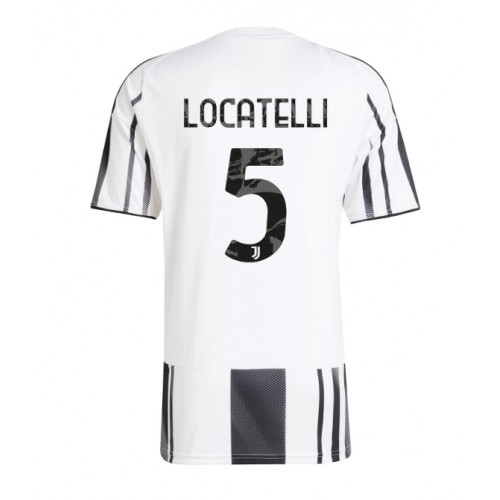 Heren Juventus Manuel Locatelli #5 2025-26 Thuis 1 Heren-jurk Juventus Manuel Locatelli #5 2025-26 Thuis