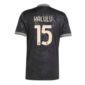 Herren-Trikot Juventus Pierre Kalulu #15 2025-26 Drittel