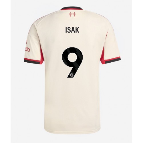 Voetbalshirt Liverpool Alexander Isak #9 2025-26 Voor 1 Voetbalshirt Liverpool Alexander Isak #9 2025-26 Uit